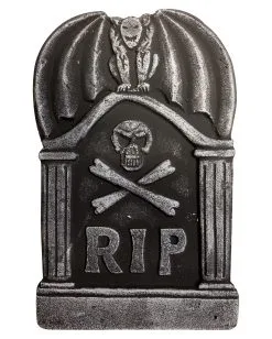 6-teiliges Halloween Grabstein Set 48cm -GruselZauber Verkäufe 6 teiliges halloween deko grabstein set halloween deko friedhof halloween tombstone set 52572 3