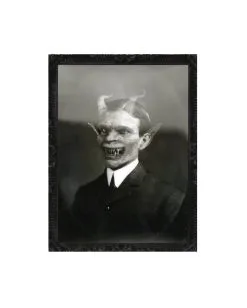 Effektbild Dämon -GruselZauber Verkäufe daemonen hologramm bild daemonisches wackelbild halloween portrait 24871 3 1