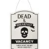 Dead & Breakfast Halloween Dekoschild