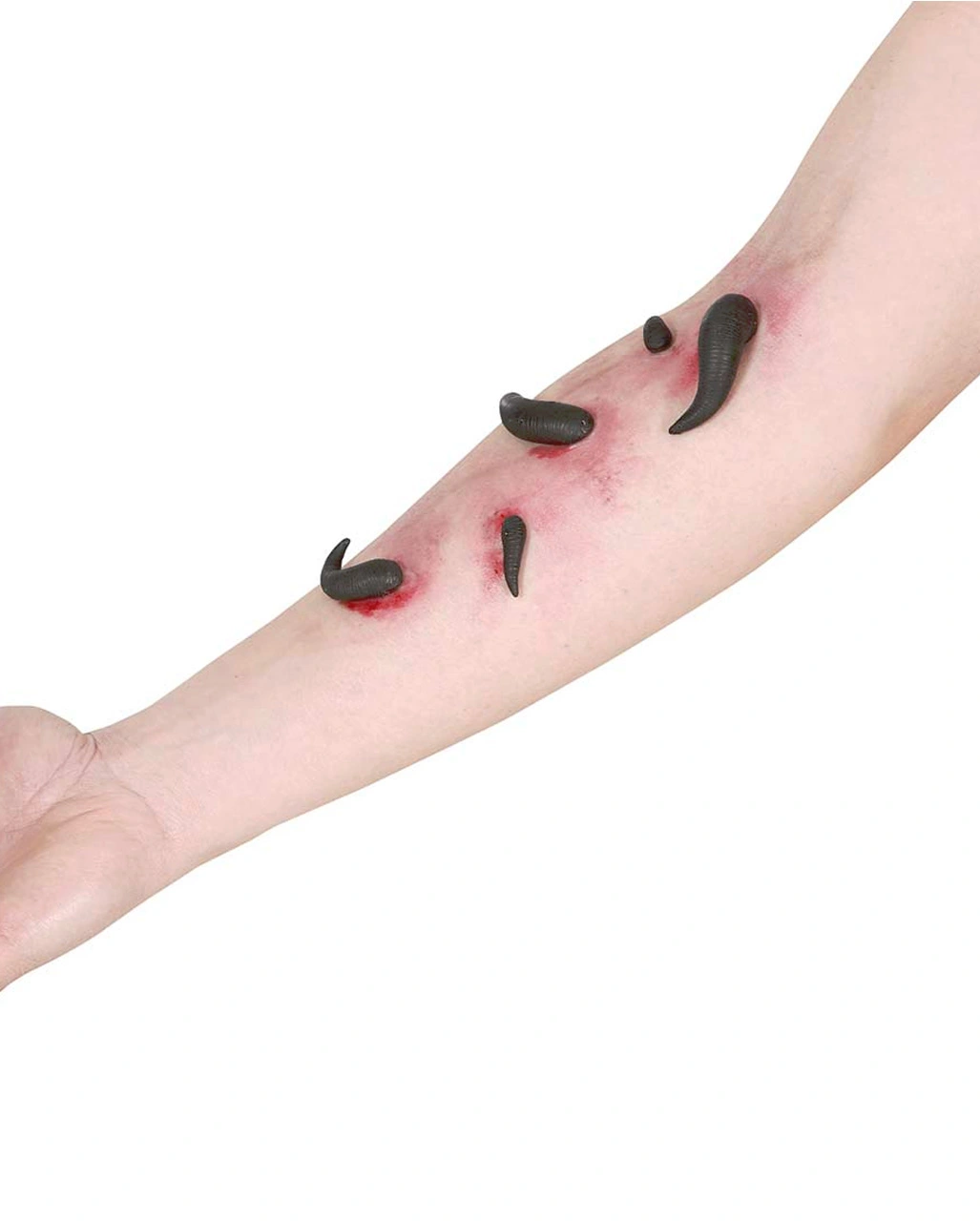 Ekelige Blutegel Als Spezial Make-up Effekt 5 St. 1 Ekelige Blutegel Als Spezial Make-up Effekt 5 St.