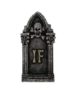 4-tlg. Enter If You Dare Grabstein Set -GruselZauber Verkäufe enter if you dare grabstein set enter if you dare tombstone set halloween grabstein 52632 03