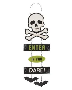 Enter If You Dare Halloween Hängeschild 30cm