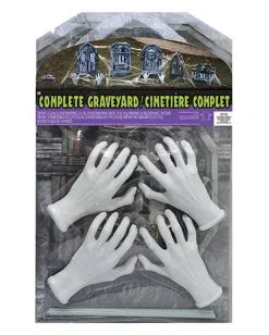 Halloween Friedhof Set Zombie 24 Tlg.