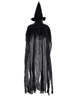 Böse Hexe Hängefigur Grau 180cm 5 Böse Hexe Hängefigur Grau 180cm -GruselZauber Verkäufe graue hexe haengefigur 180cm grey witch hanging figure halloween figur zum aufhaengen 53367 3