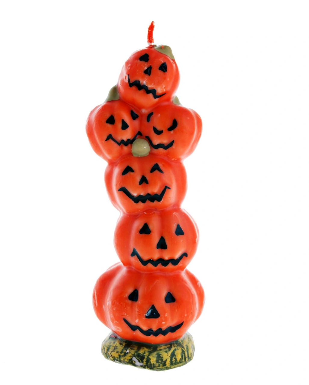 Jack O Lantern Kürbis Kerze 19 Cm 1 Jack O Lantern Kürbis Kerze 19 Cm