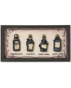 Wandbild Giftflaschen Für Halloween