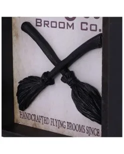 Hocus Pocus Hexenbesen Im Bilderrahmen 20cm -GruselZauber Verkäufe hocus pocus hexenbesen wandbild hocus pocus witch broom wall art halloween dekoration 51063 04