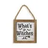 Halloween Wandbild "What´s Up Witches" 15cm