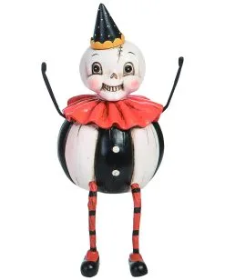 Johanna Parker Kürbis Skelett Vintage Figur