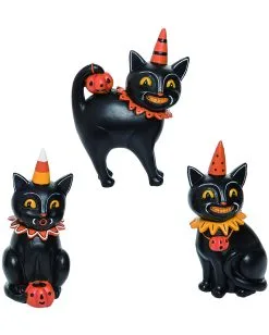 Johanna Parker Kürbis Katze Dekofigur