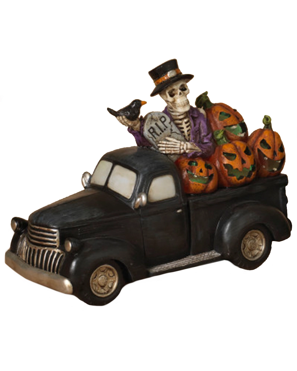 Halloween Pick Up Mit Skelett Leuchtend 24cm 1 Halloween Pick Up Mit Skelett Leuchtend 24cm