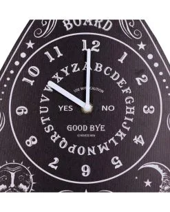 Hexenbrett Wanduhr 34cm 9 Hexenbrett Wanduhr 34cm -GruselZauber Verkäufe ouija board wanduhr hexenbrett wanduhr wahrsagebrett wanduhr spirit board wallclock 53300 05