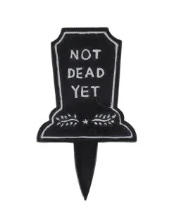 Blumenfriedhof Grabstein Schild -GruselZauber Verkäufe pflanzenfriedhof grabstein schild blumenfriedhof grabstein schild tombstone plant sign 53099 04