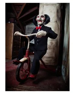 SAW Puppe Billy -GruselZauber Verkäufe saw billy puppe originale horrorfilm sammler puppe aus james wans saw lizenzierte horrorpuppe fuer jig saw fans 28972 6