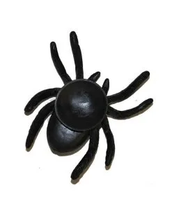 Schwarze Spinnen Mit Saugnapf 4 Stück 5 Schwarze Spinnen Mit Saugnapf 4 Stück -GruselZauber Verkäufe schwarze spinnen mit saugnapf black spiders with suction cup halloween deko 52822 03