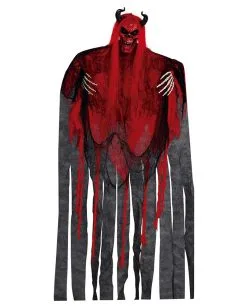 Teufel Skelett Hängefigur Mit LED Augen 150cm