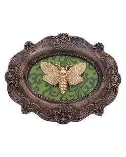 Totenkopfschwärmer Motte Wandbild 7 Totenkopfschwärmer Motte Wandbild -GruselZauber Verkäufe totenkopfschwaermer motte wandbild atropos macabre moth wall plaque gothic deko 50334 04