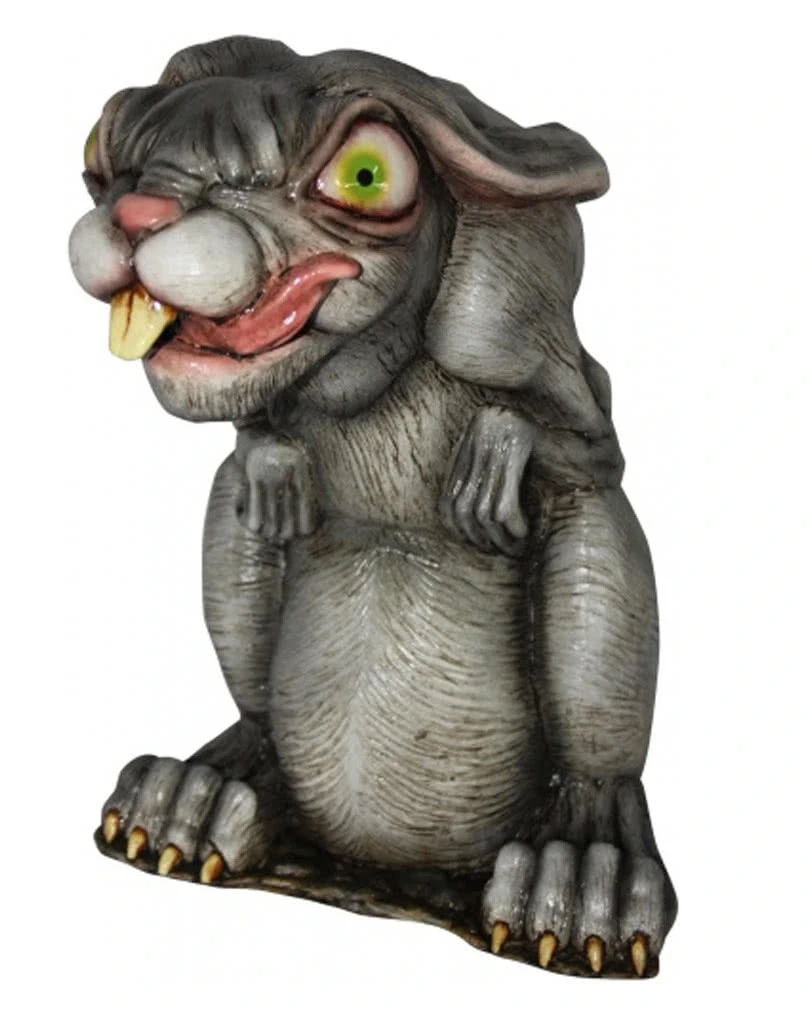 Zombie Hase Dekofigur 1 Zombie Hase Dekofigur