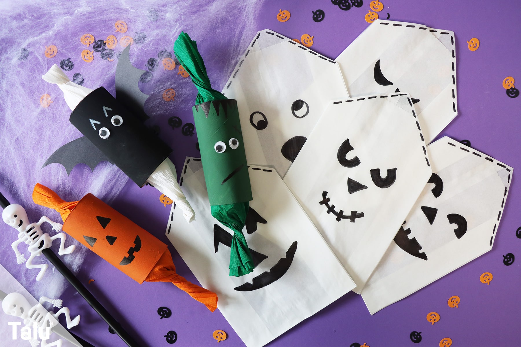 GruselZauber Verkäufe -GruselZauber Verkäufe halloween tueten basteln titel